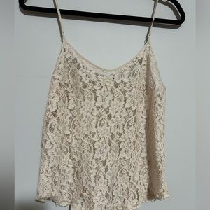 Wilfred Baby Pink Lace Cami
